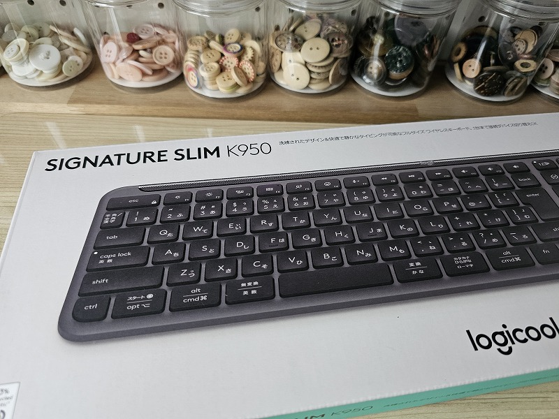 ロジクール SIGNATURE SLIM ワイヤレス キーボード K950